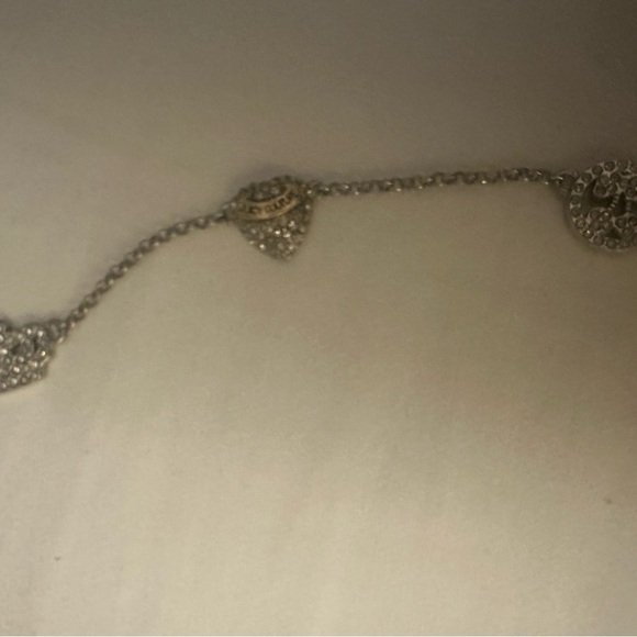 Juicy Couture Silver Heart Charm Necklace - Picture 4 of 5